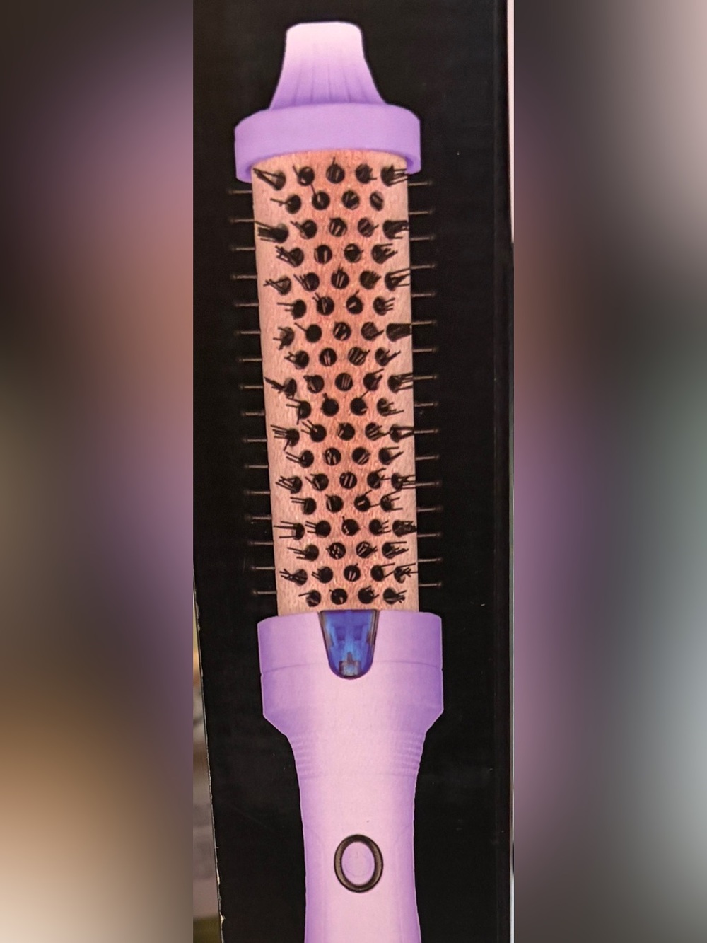 Purple Hot Air Styling Brush - Women Hair Tool